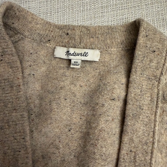 Madewell Tan Button-Up Cardigan - Picture 2 of 2